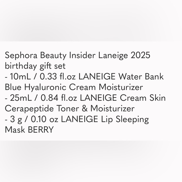 LANEIGE Skincare set Bundle NIB Travel Size - Picture 3 of 3